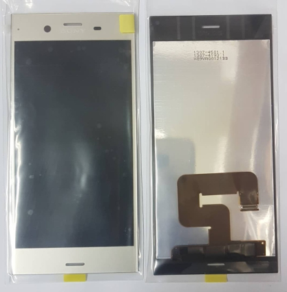 Дисплей (модуль) Sony Xperia XZ1 G8342 G8341 XZ1 Dual + тачскрин серебряны (Есть замена)