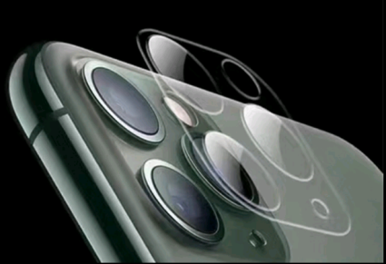 Защитное кольцо на камеры для iPhone 11 прозрачная