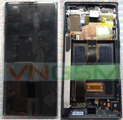Дисплей (модуль) Samsung Note 10 Plus, 10+ N975F 100%Оригинал тачскрин черный + рамка (Есть замена)
