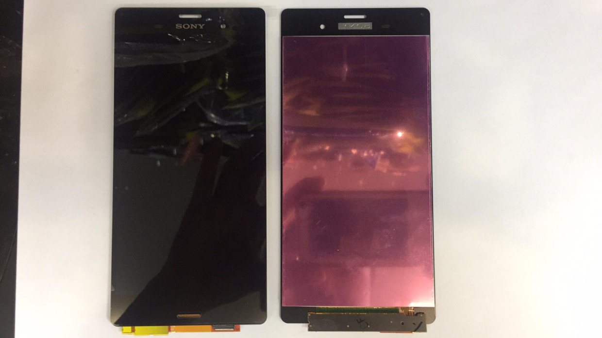 Дисплей (модуль) Sony Xperia Z3 D6603 D6633 D6643 D6653 Оригинал + тачскрин черный (Есть замена)