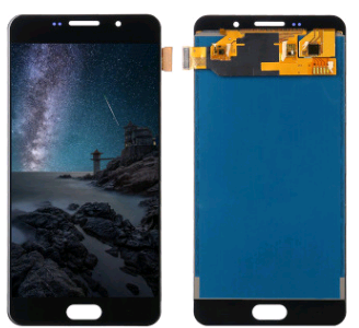 Дисплей (модуль) Samsung A7 (2016) SM-A710F (TFT Регулируемая подсветка) + тачскрин черный