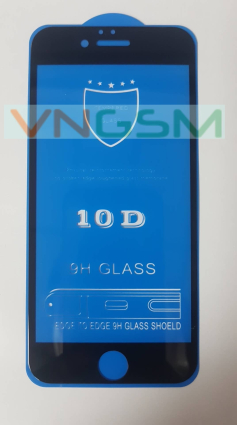 Защитное стекло 10D для IPhone 6G, Iphone 6S черный